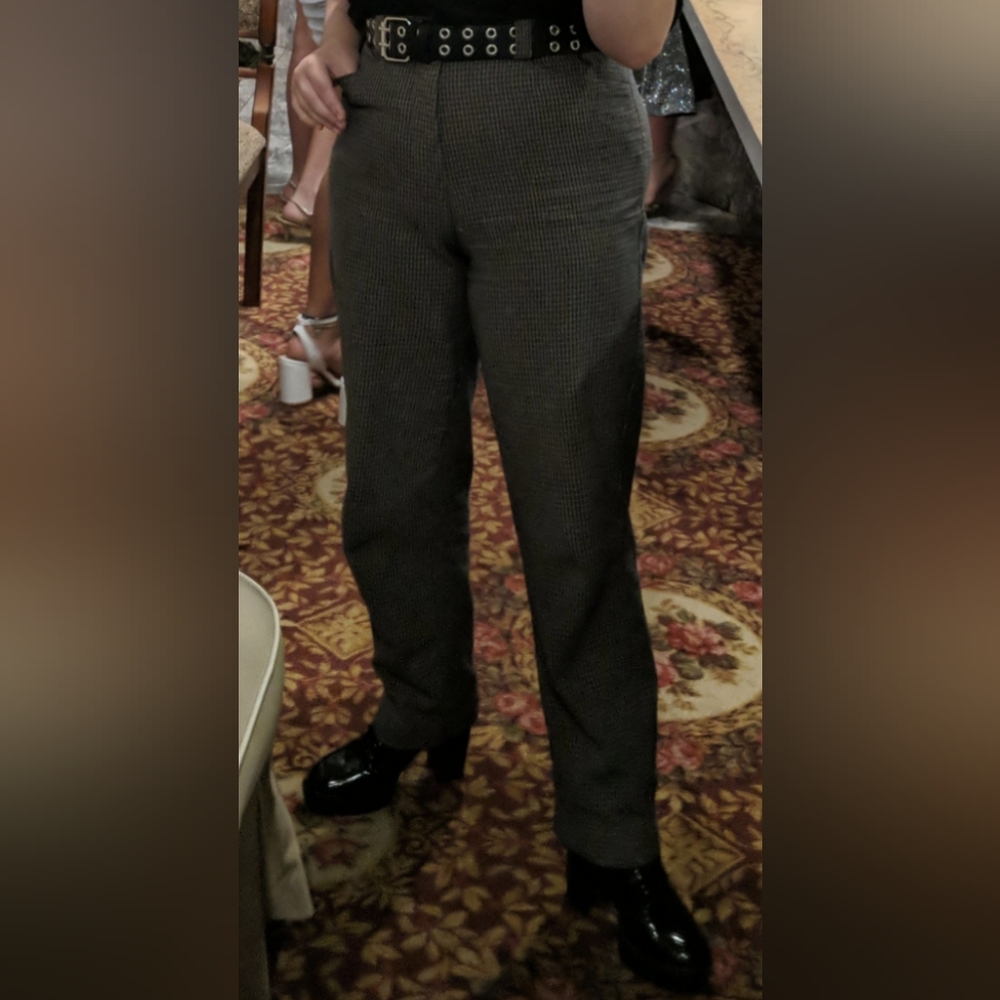 Check pattern formal pants - Picture 2 of 2